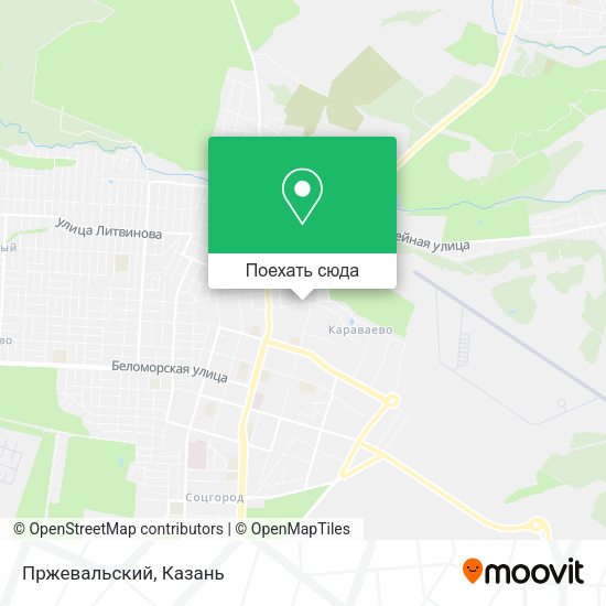 Карта Пржевальский