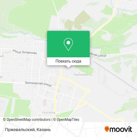 Карта Пржевальский