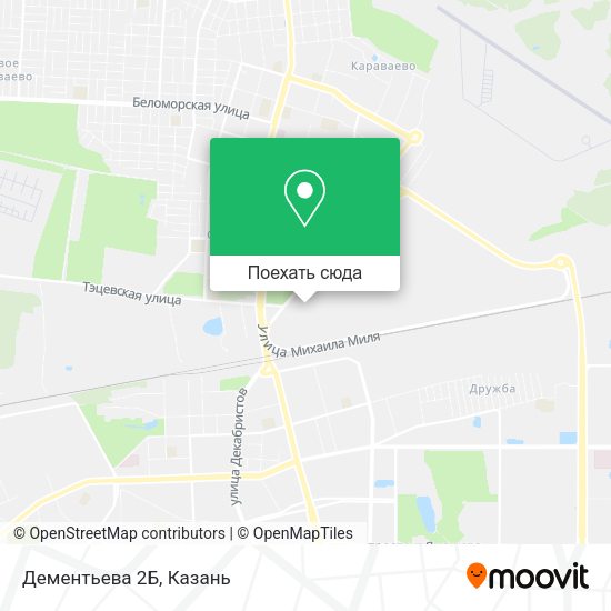 Карта Дементьева 2Б