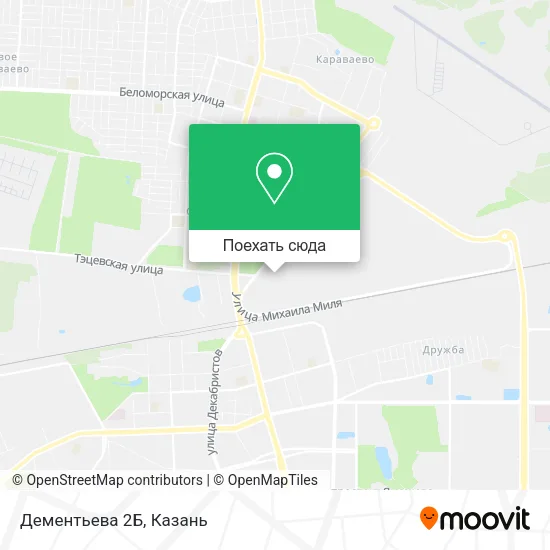 Карта Дементьева 2Б