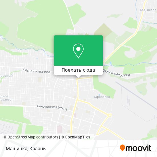 Карта Машинка