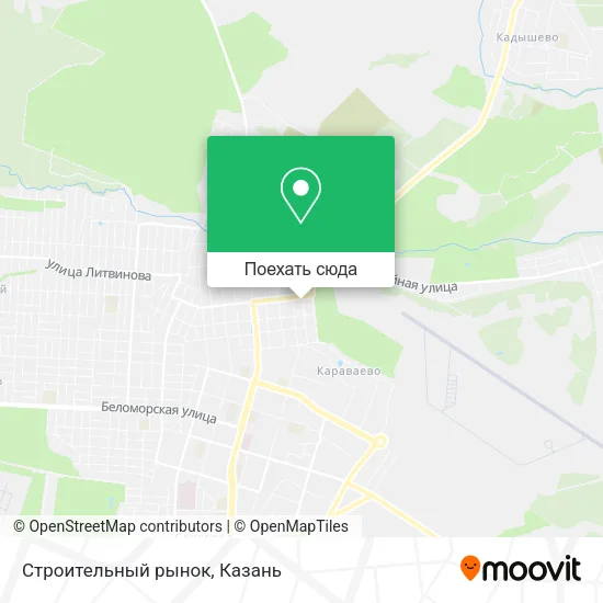 Карта Строительный рынок
