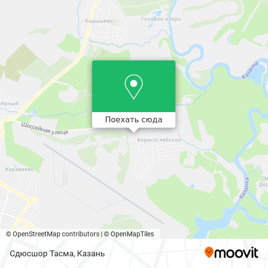 Карта Сдюсшор Тасма