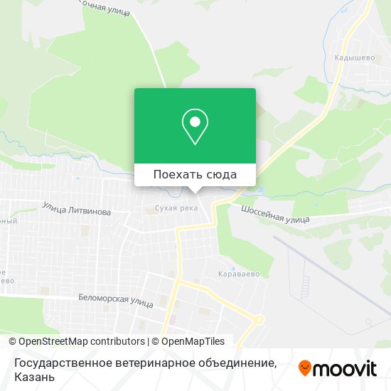 Карта Государственное ветеринарное объединение