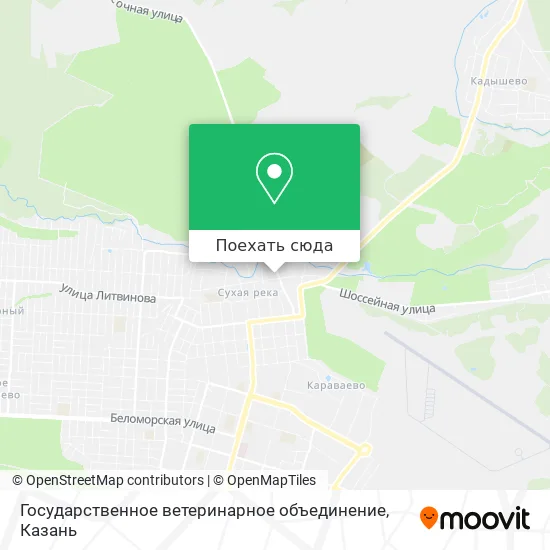 Карта Государственное ветеринарное объединение