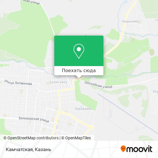 Карта Камчатская