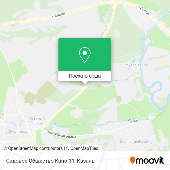Карта Садовое Общество Капо-11