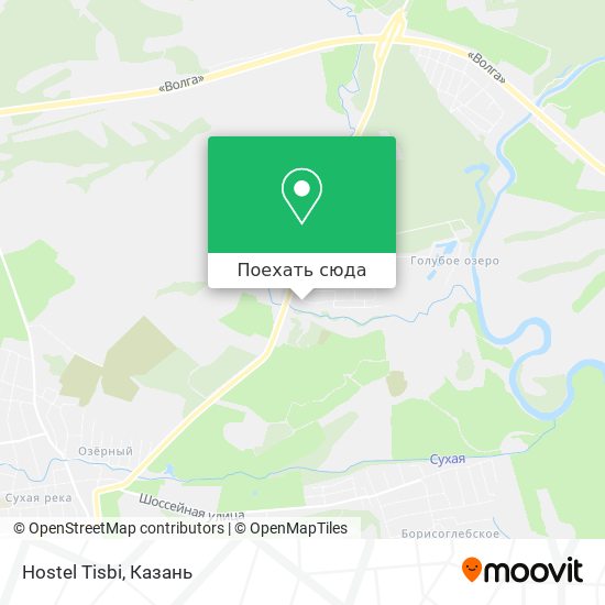 Карта Hostel Tisbi