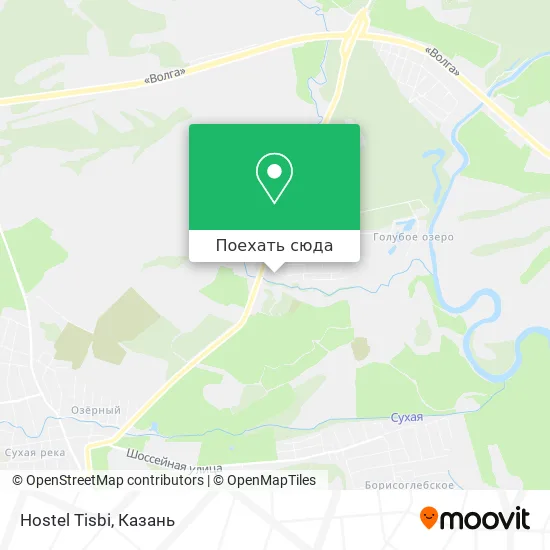 Карта Hostel Tisbi