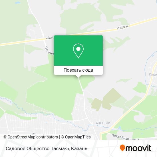 Карта Садовое Общество Тасма-5