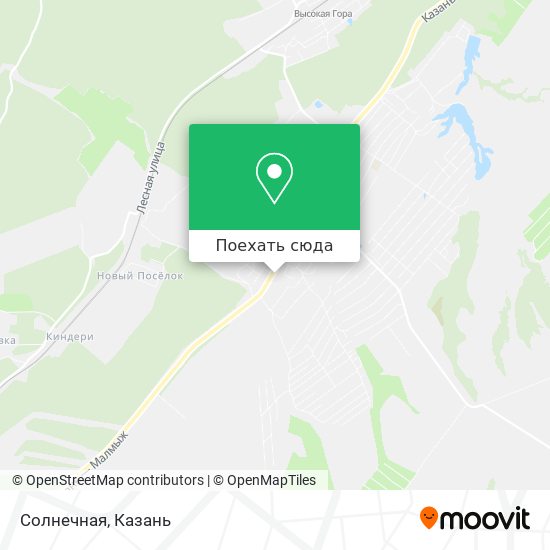 Карта Солнечная