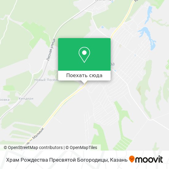 Карта Храм Рождества Пресвятой Богородицы