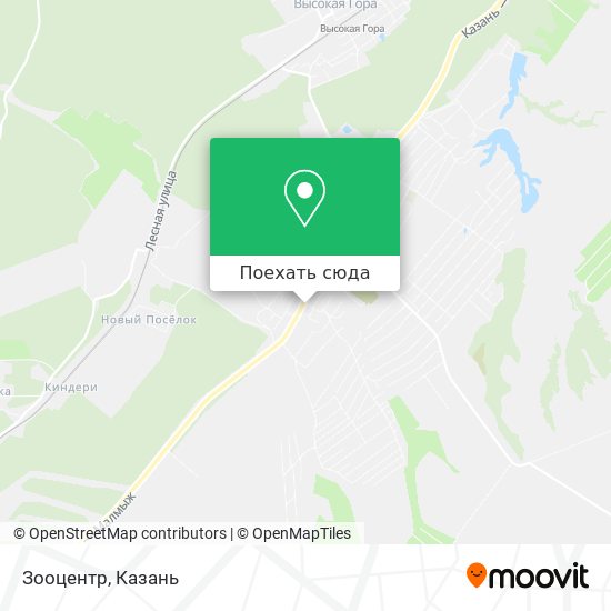 Карта Зооцентр