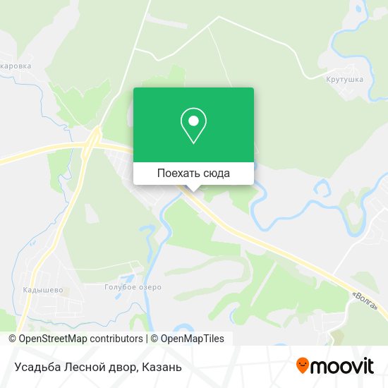Карта Усадьба Лесной двор