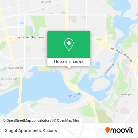Карта Sibgat Apartments