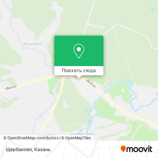 Карта Щербаково