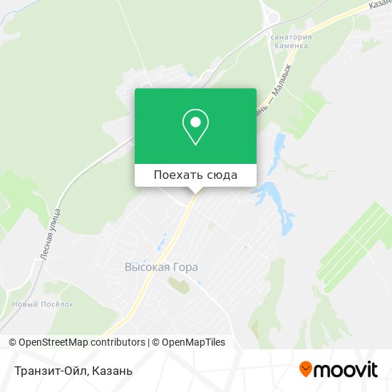 Карта Транзит-Ойл
