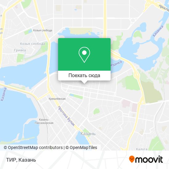 Карта ТИР