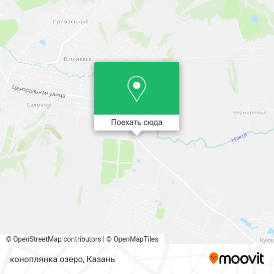 Карта коноплянка озеро