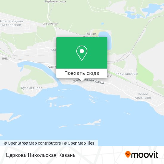Карта Церковь Никольская