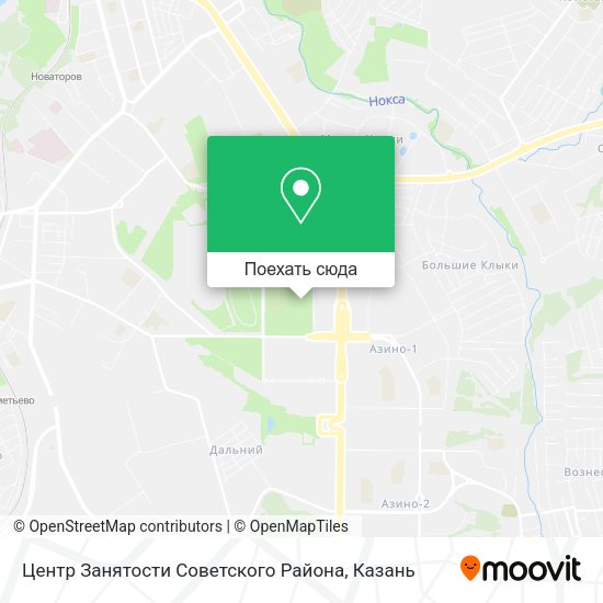 Карта Центр Занятости Советского Района