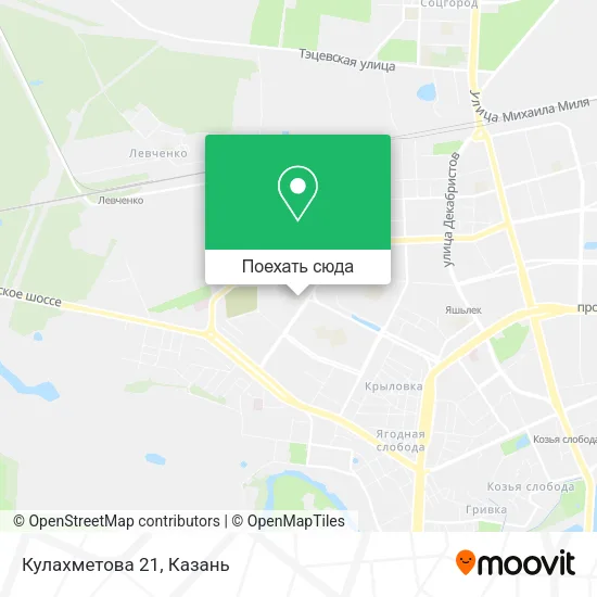 Карта Кулахметова 21