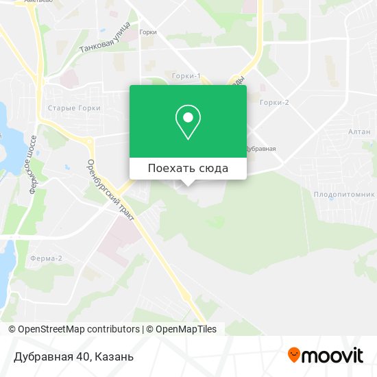 Карта Дубравная 40