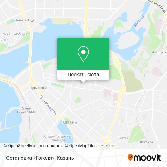 Карта Остановка «Гоголя»