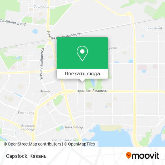 Карта Capslock