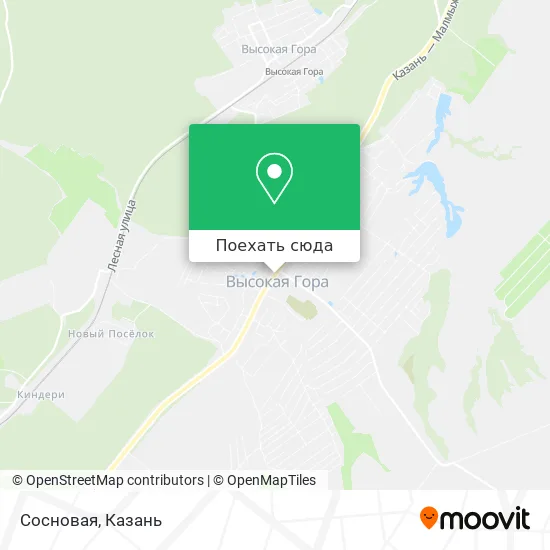 Карта Сосновая