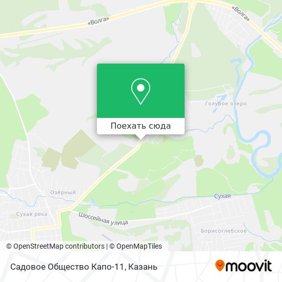 Карта Садовое Общество Капо-11