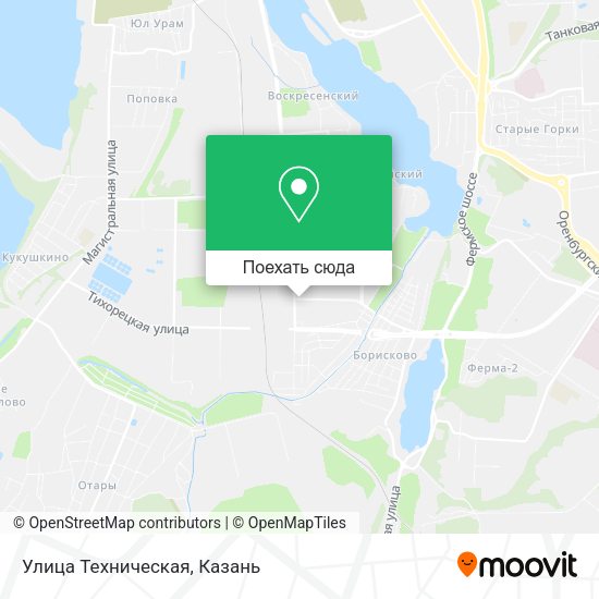 Карта Улица Техническая
