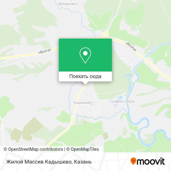 Карта Жилой Массив Кадышево