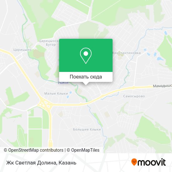Карта Жк Светлая Долина