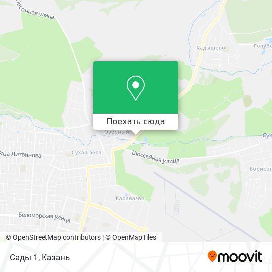 Карта Сады 1