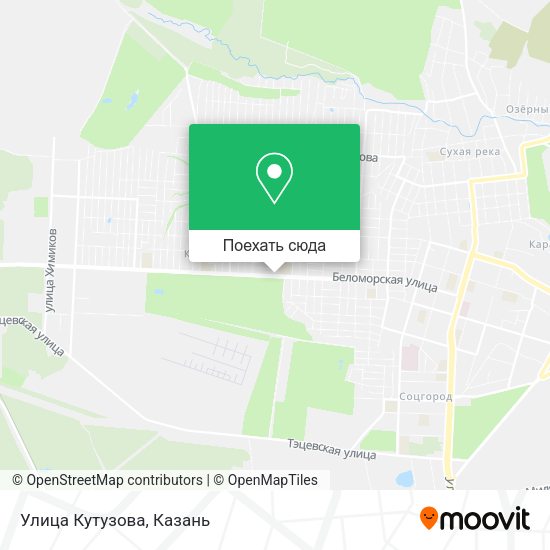 Карта Улица Кутузова