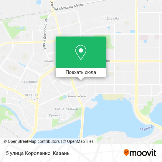 Карта 5 улица Короленко