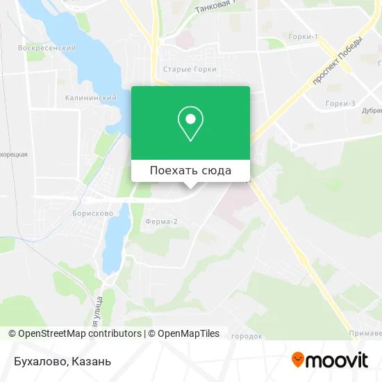 Карта Бухалово