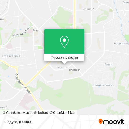 Карта Радуга