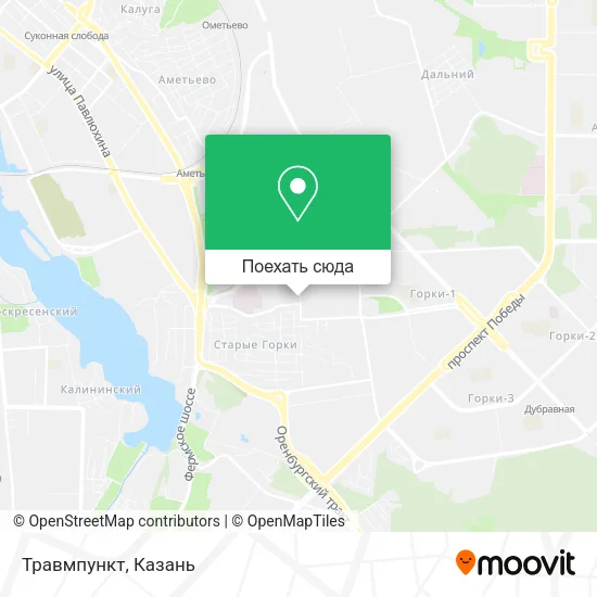 Карта Травмпункт
