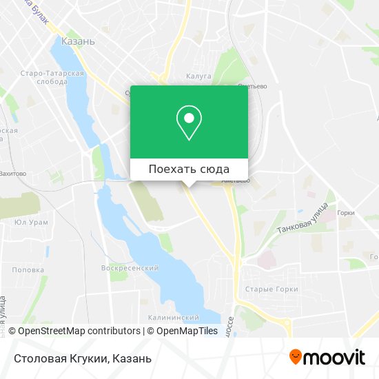 Карта Столовая Кгукии