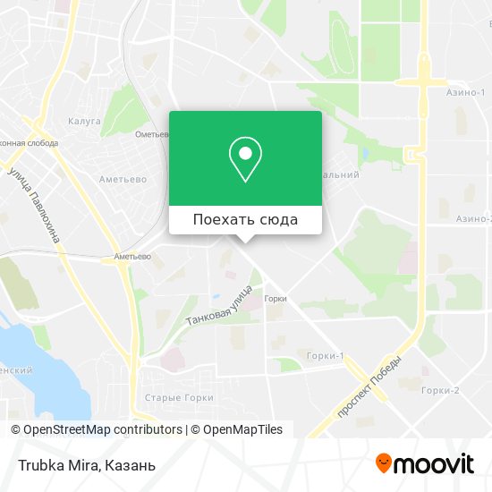 Карта Trubka Mira