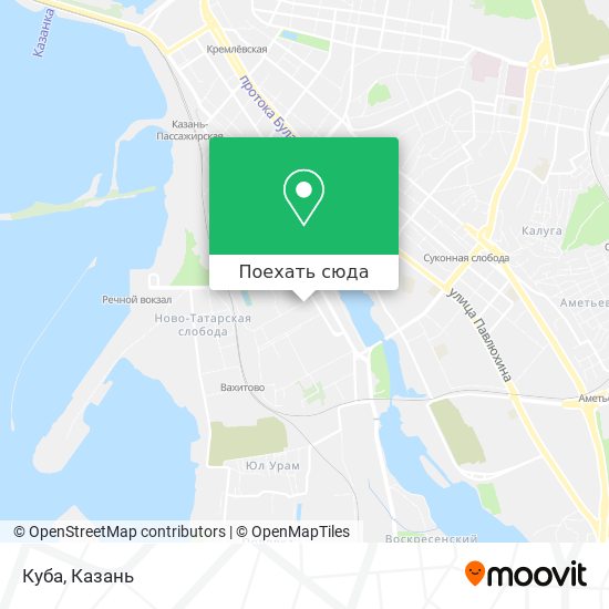 Карта Куба