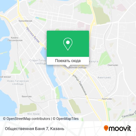 Карта Общественная Баня 7