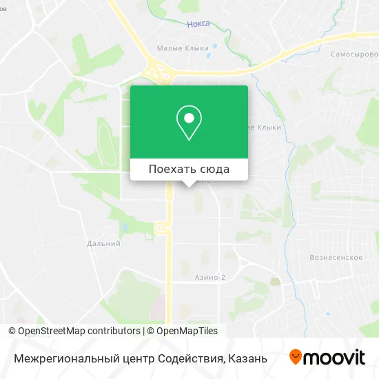 Карта Межрегиональный центр Содействия