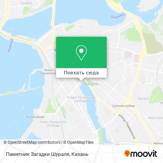 Карта Памятник Загадки Шурале