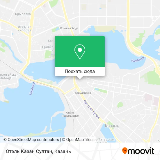 Карта Отель Казан Султан