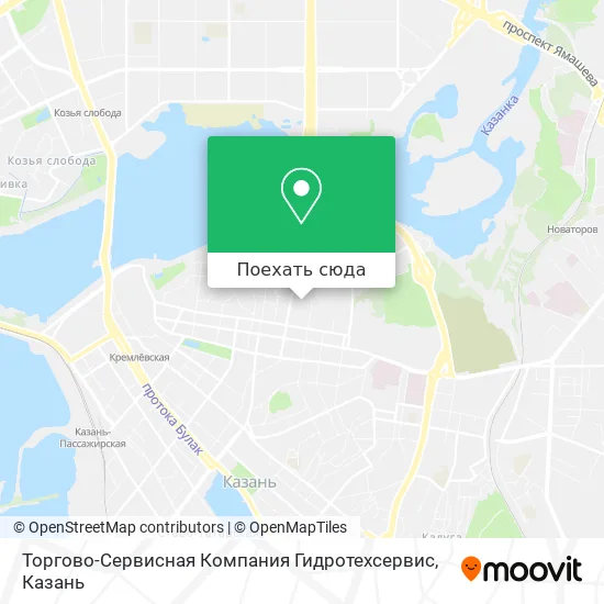 Карта Торгово-Сервисная Компания Гидротехсервис