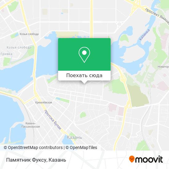 Карта Памятник Фуксу