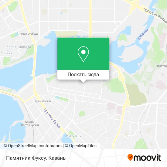 Карта Памятник Фуксу